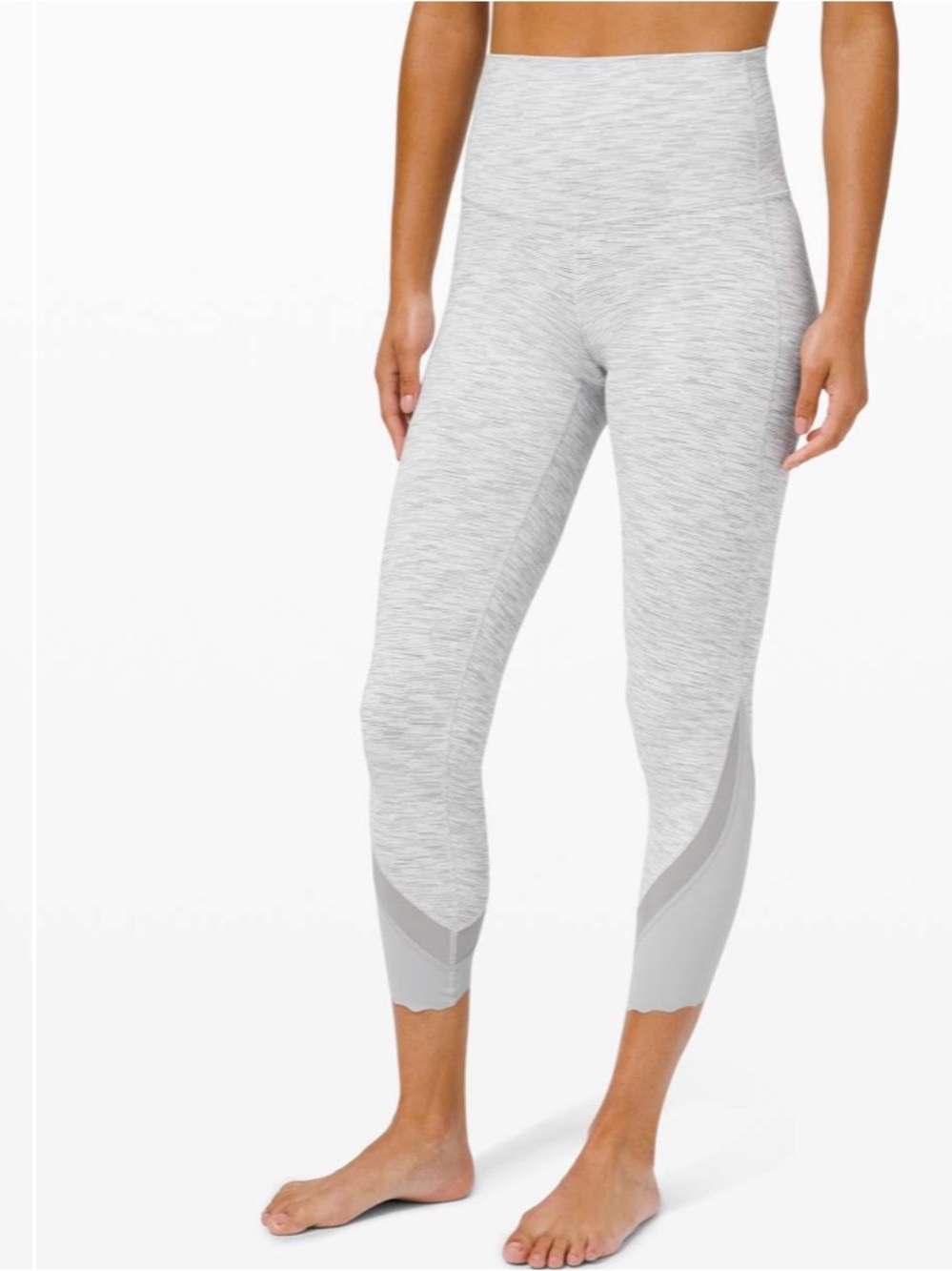 Lululemon Wunder Under Crop High-Rise Luxtreme size 10 / like new